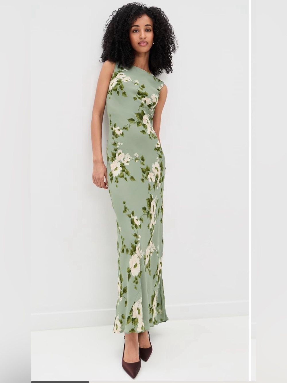 Reformation Prescott Dress Color Greenery SzXL